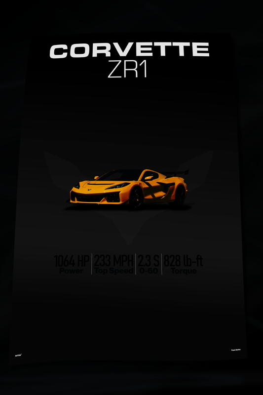 Chevrolet Corvette ZR1 Poster
