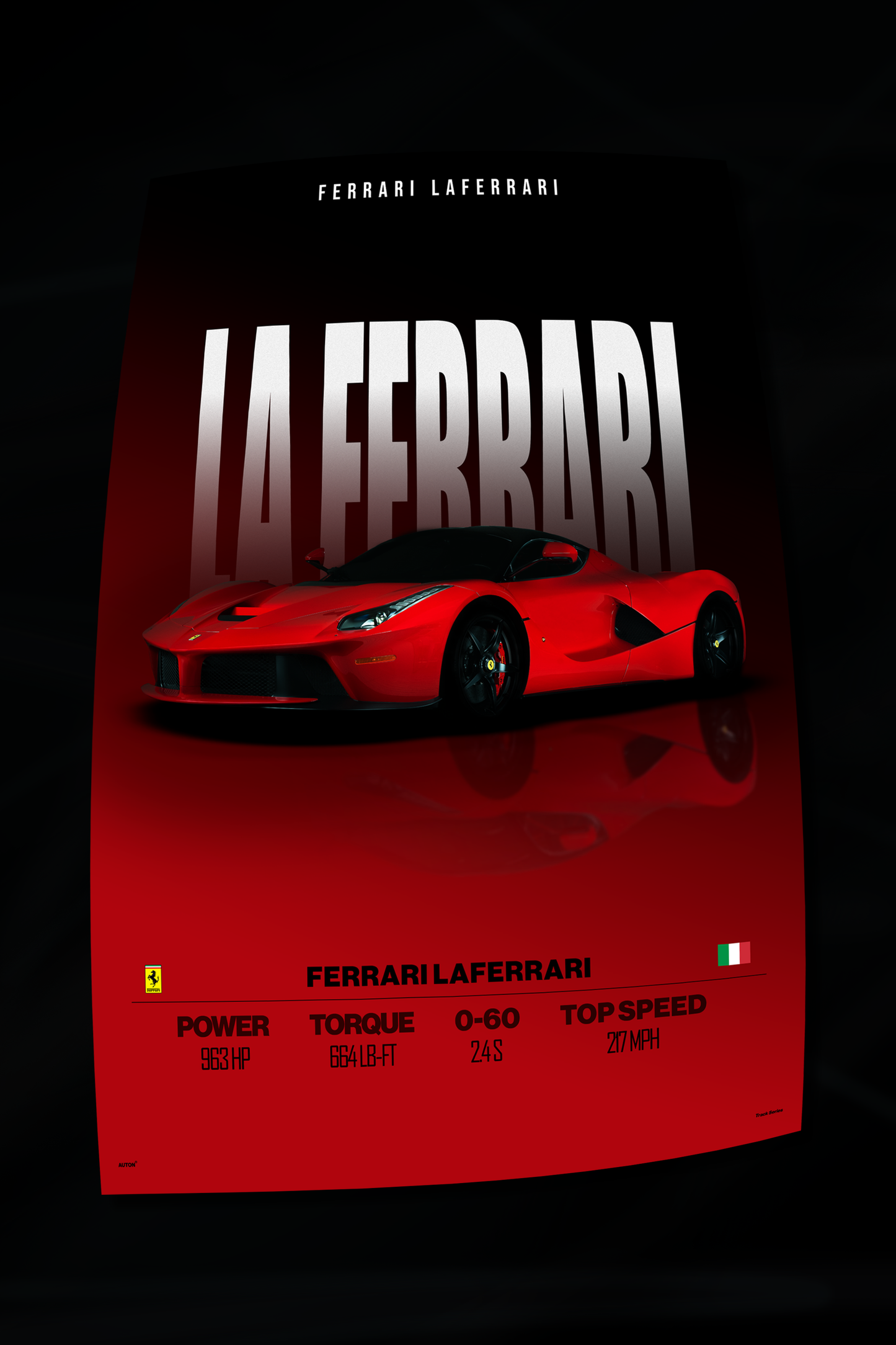 Ferrari LaFerrari Poster