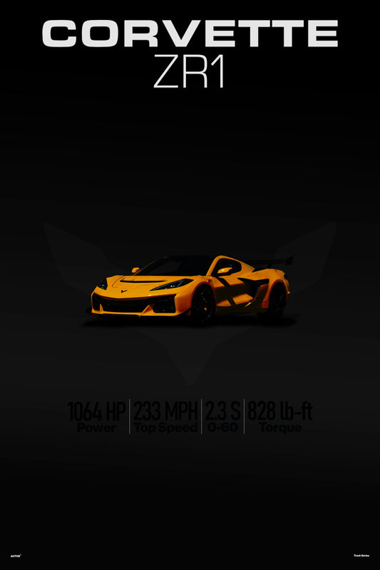 Chevrolet Corvette ZR1 Poster