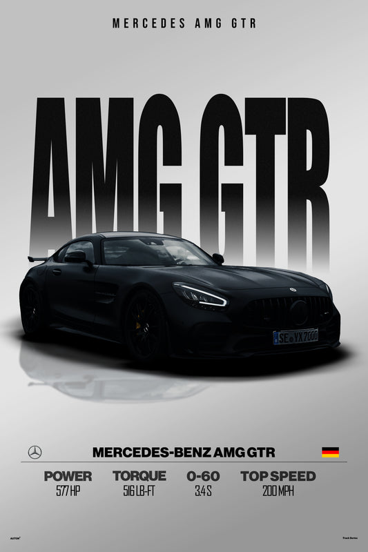 Mercedes-Benz AMG GTR Poster